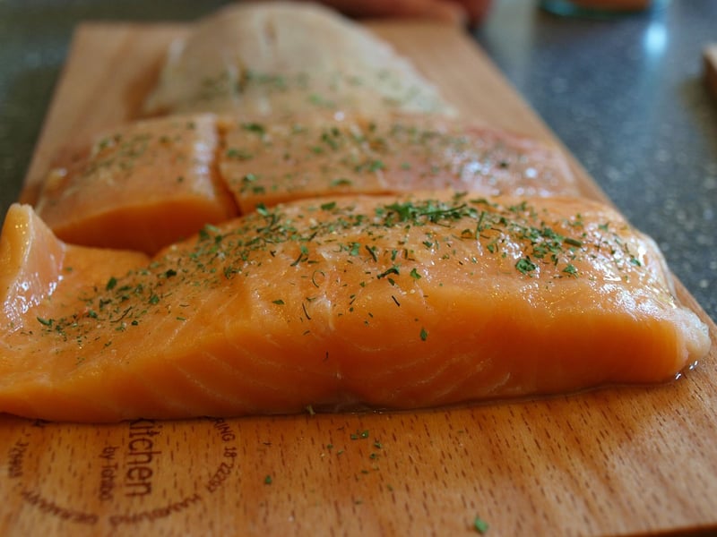 Salmon Fusion Dish